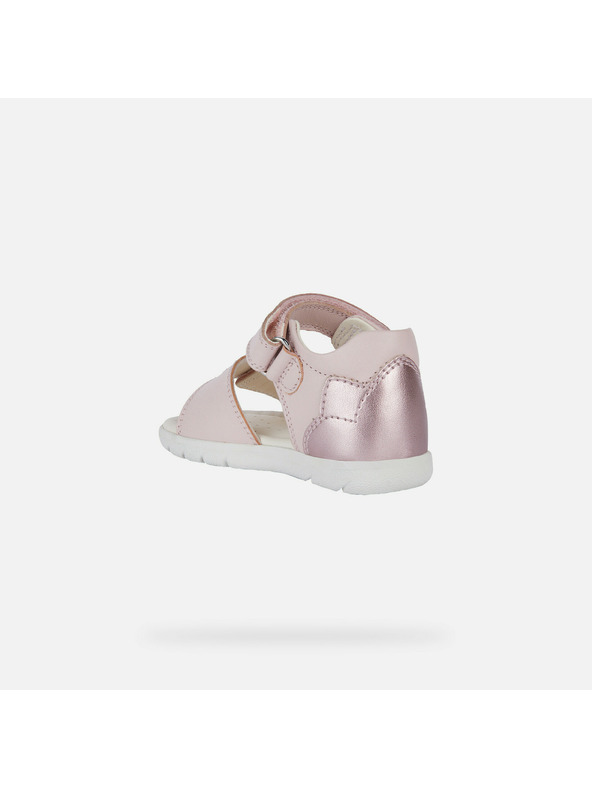 Geox Világos rózsaszín lány szandál Geox Alul