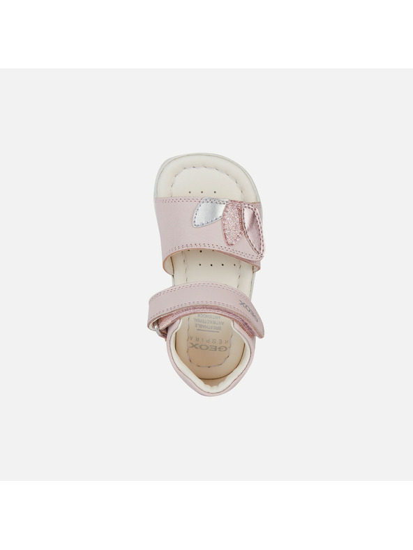 Geox Világos rózsaszín lány szandál Geox Alul