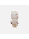 Geox Világos rózsaszín lány szandál Geox Alul