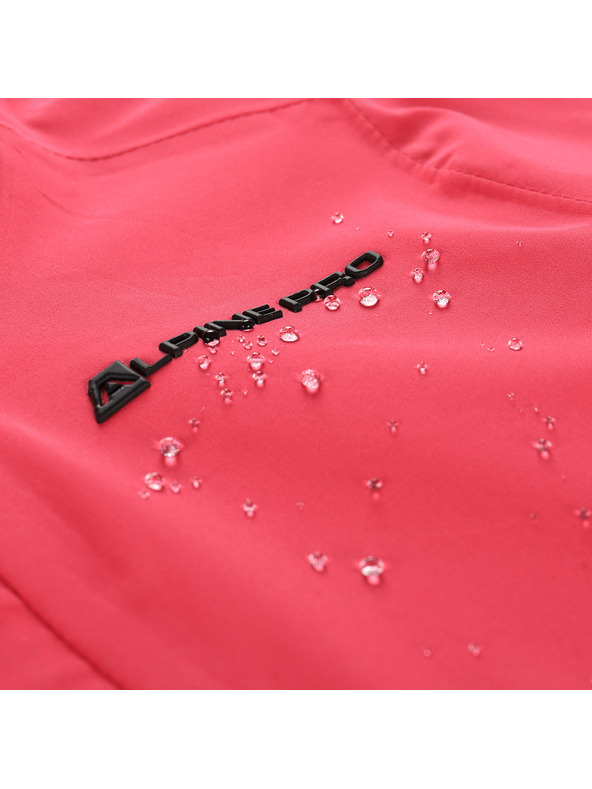 ALPINE PRO Gyerek dzseki PTX membránnal ALPINE PRO ZARRO raspberry