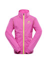 ALPINE PRO Gyerek ultrakönnyű dzseki DWR felületkezeléssel ALPINE PRO SPINO 2 neon pink