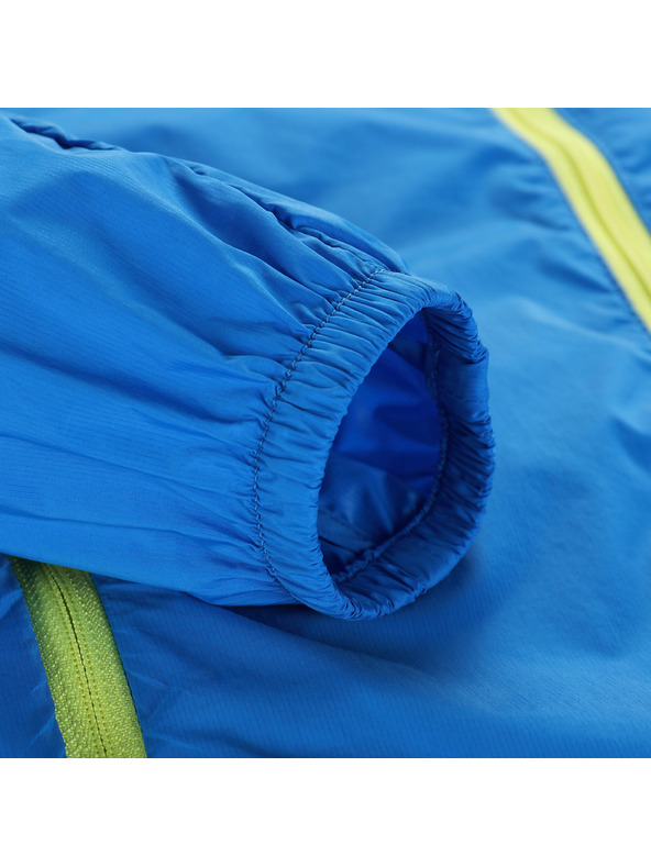ALPINE PRO Gyerek ultrakönnyű kabát dwr kezeléssel ALPINE PRO SPINO 2 elektromos kék limonádé