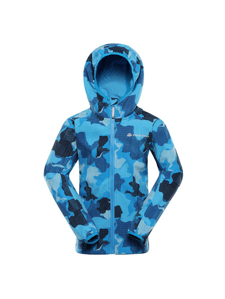 ALPINE PRO Gyerek softshell kabát membránnal ALPINE PRO EZORO kék ékszer változat pa
