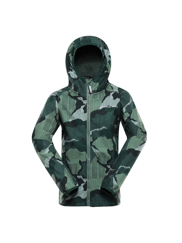 ALPINE PRO Gyerek softshell kabát membránnal ALPINE PRO EZORO mirtusz változat pa