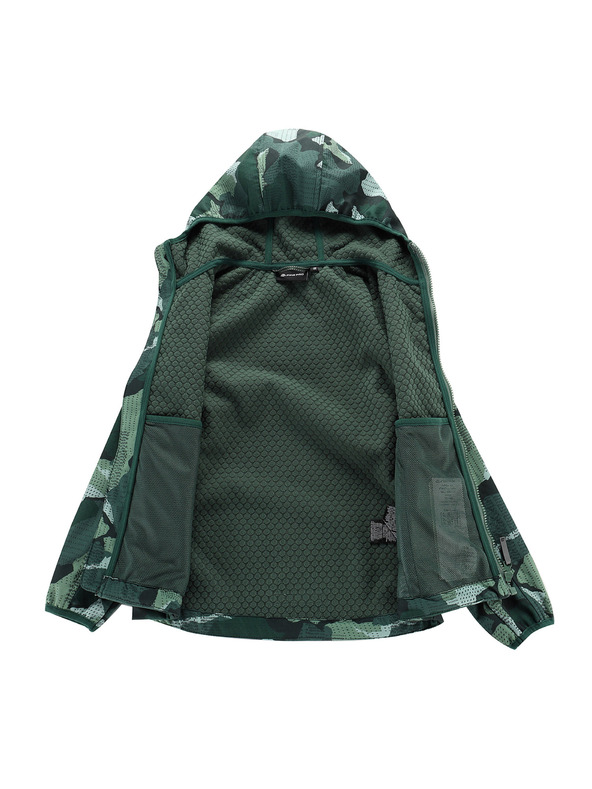 ALPINE PRO Gyerek softshell kabát membránnal ALPINE PRO EZORO mirtusz változat pa
