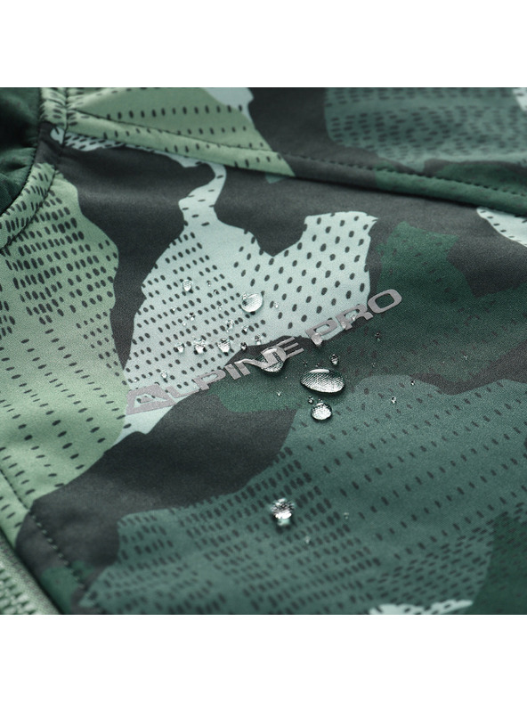 ALPINE PRO Gyerek softshell kabát membránnal ALPINE PRO EZORO mirtusz változat pa