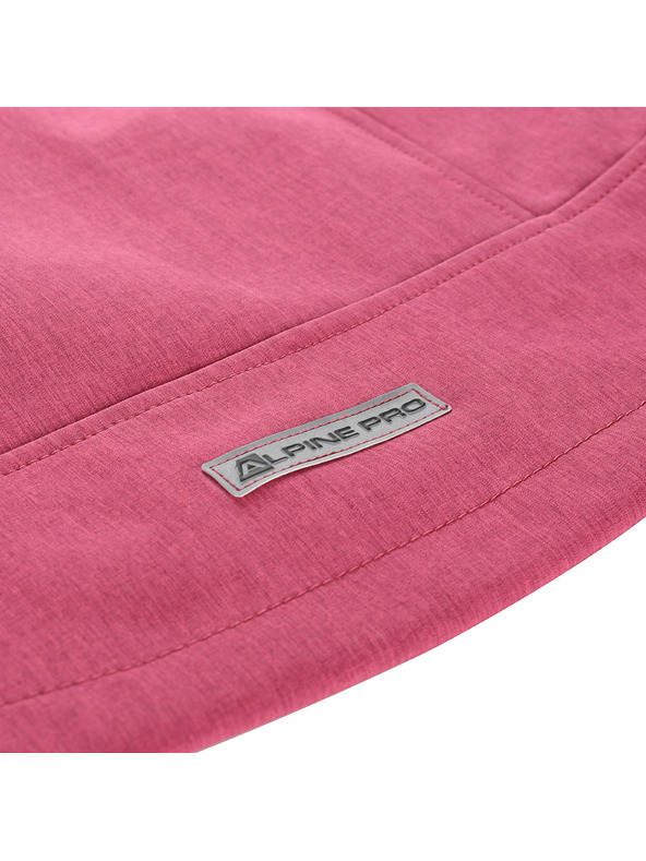 ALPINE PRO Gyerek softshell kabát membránnal ALPINE PRO OMANO 2 málna