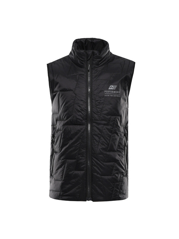 ALPINE PRO Gyerek ultrakönnyű mellény impregnálással ALPINE PRO BERFO fekete