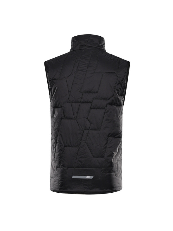 ALPINE PRO Gyerek ultrakönnyű mellény impregnálással ALPINE PRO BERFO fekete