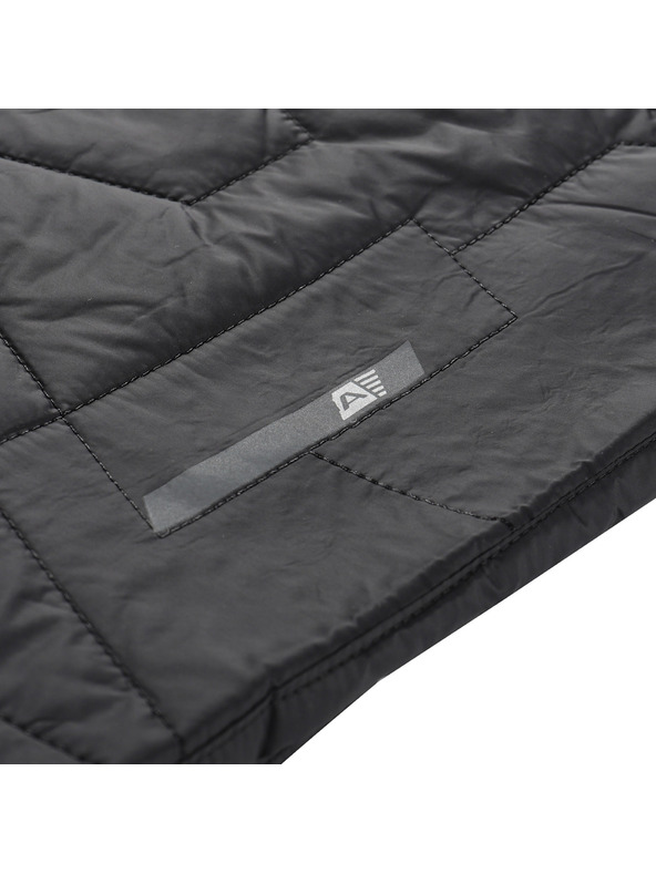 ALPINE PRO Gyerek ultrakönnyű mellény impregnálással ALPINE PRO BERFO fekete