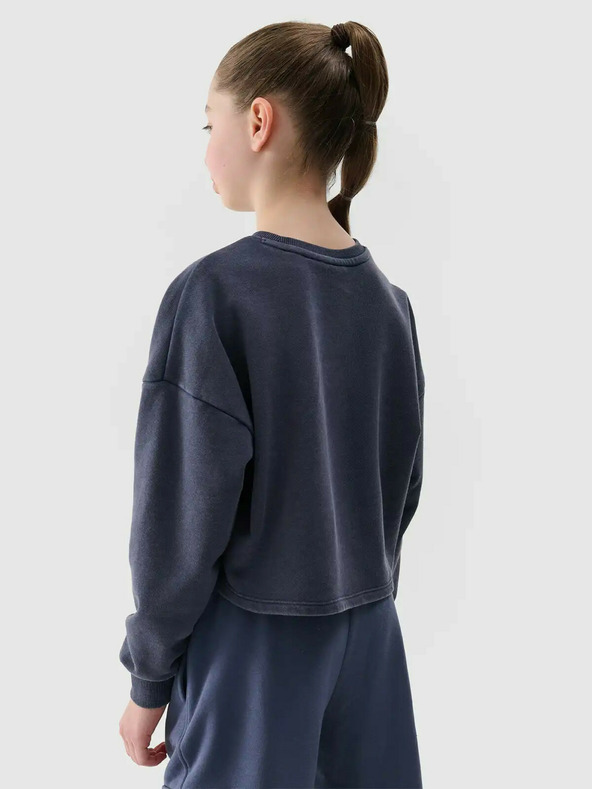 4F Lány crop pulóver 4F