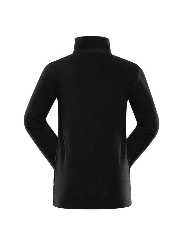 ALPINE PRO Gyerek polár pulóver ALPINE PRO SIUSO 2 fekete