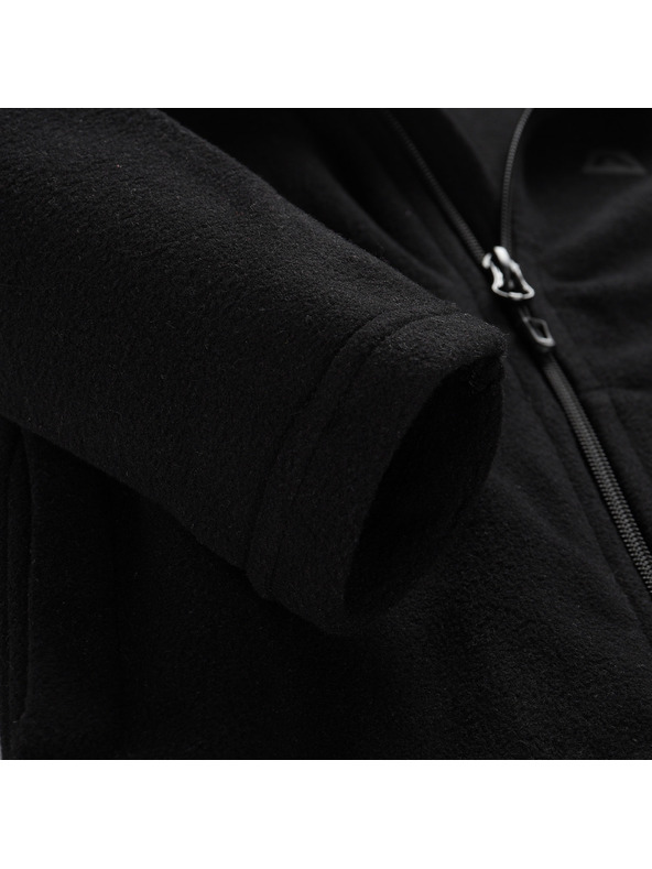 ALPINE PRO Gyerek polár pulóver ALPINE PRO SIUSO 2 fekete