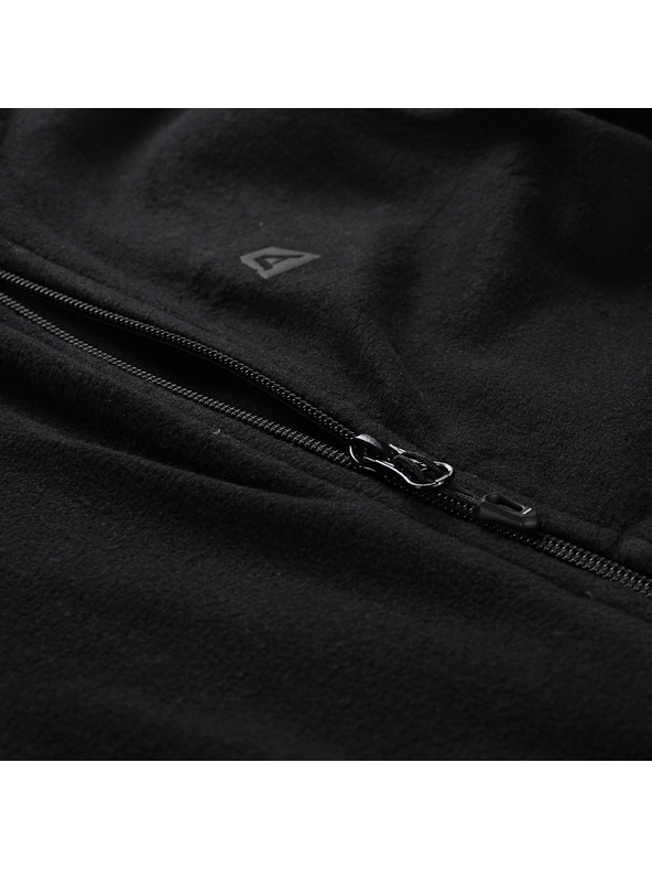 ALPINE PRO Gyerek polár pulóver ALPINE PRO SIUSO 2 fekete