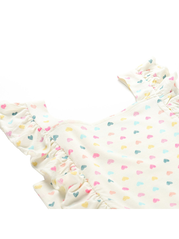 ALPINE PRO Gyerek nyári ruha ALPINE PRO EDANO krém változat pc