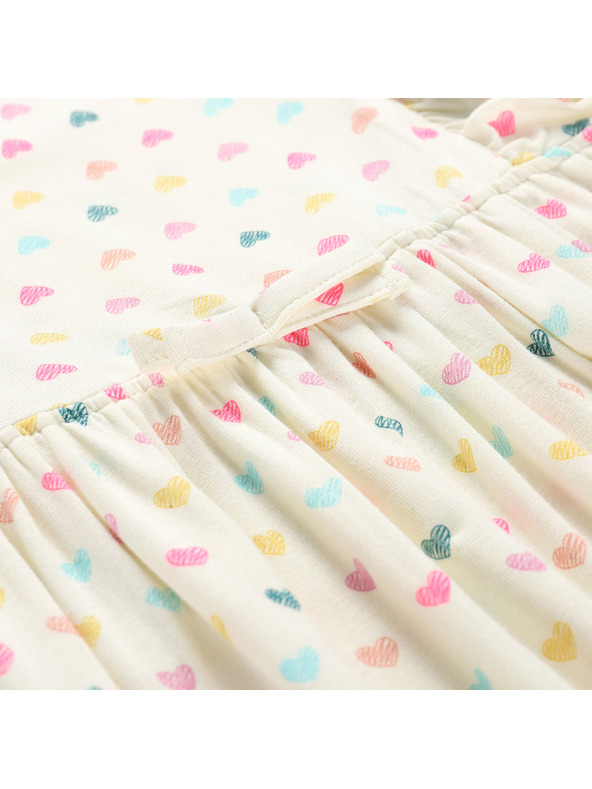 ALPINE PRO Gyerek nyári ruha ALPINE PRO EDANO krém változat pc