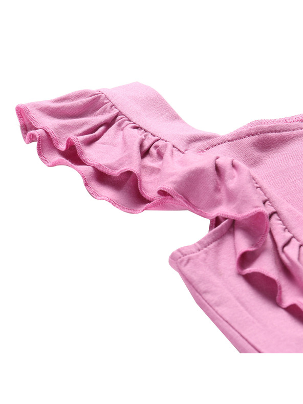 ALPINE PRO Gyerek nyári ruha ALPINE PRO EDANO ciklámen