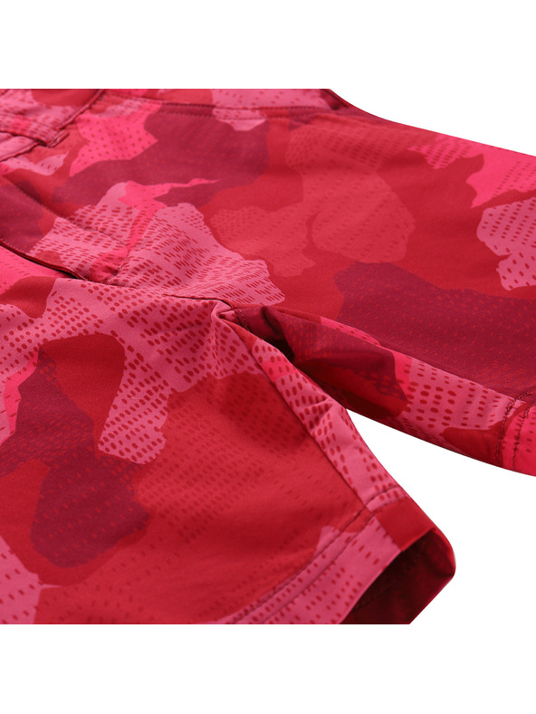 ALPINE PRO Gyerek gyorsan száradó rövidnadrág ALPINE PRO ZAMBO 2 neon knockout pink variáns pa