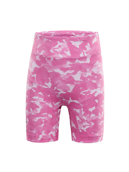 ALPINE PRO Gyerek rövid gyorsan száradó leggings ALPINE PRO ELO neon rózsaszín variáns pb