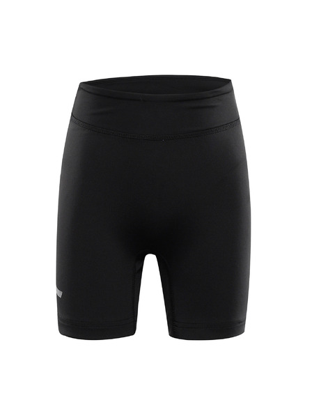 ALPINE PRO Gyerek rövid gyorsan száradó leggings ALPINE PRO ELO fekete