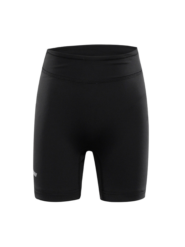 ALPINE PRO Gyerek rövid gyorsan száradó leggings ALPINE PRO ELO fekete