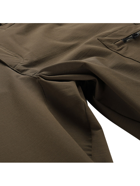 ALPINE PRO Férfi softshell nadrág cool dry technológiával ALPINE PRO CORB kőszürke