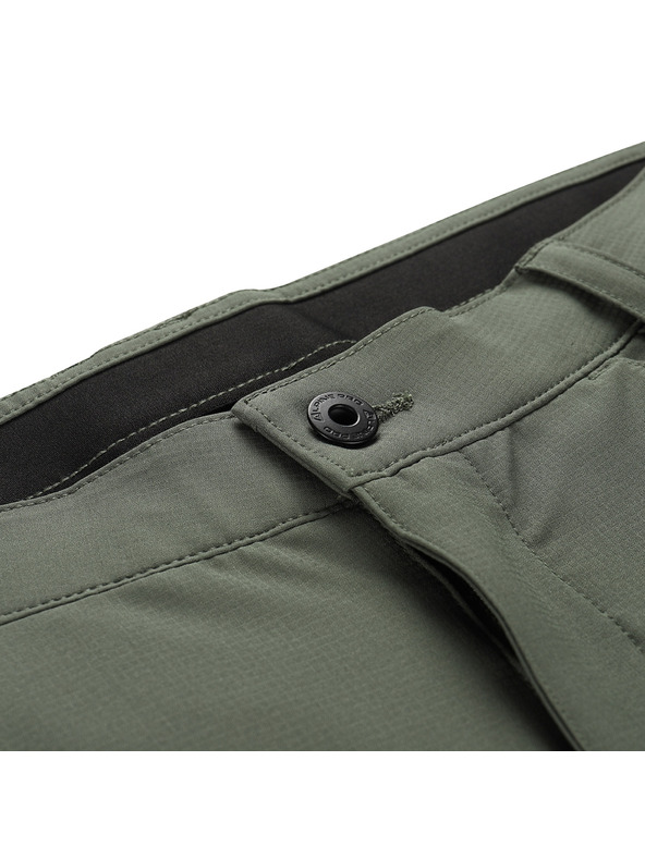 ALPINE PRO Férfi gyorsan száradó nadrág cool dry technológiával ALPINE PRO NESC 2 olivazöld