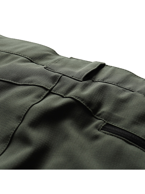 ALPINE PRO Férfi gyorsan száradó nadrág cool dry technológiával ALPINE PRO NESC 2 olivazöld