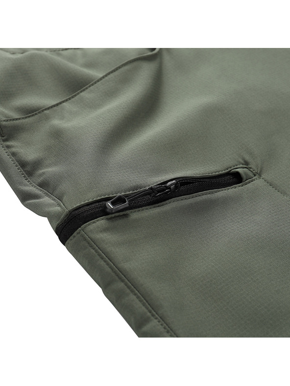 ALPINE PRO Férfi gyorsan száradó nadrág cool dry technológiával ALPINE PRO NESC 2 olivazöld