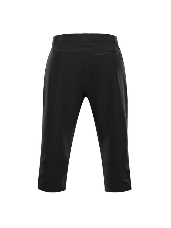 ALPINE PRO Férfi softshell capri nadrág ALPINE PRO WEDER 2 fekete