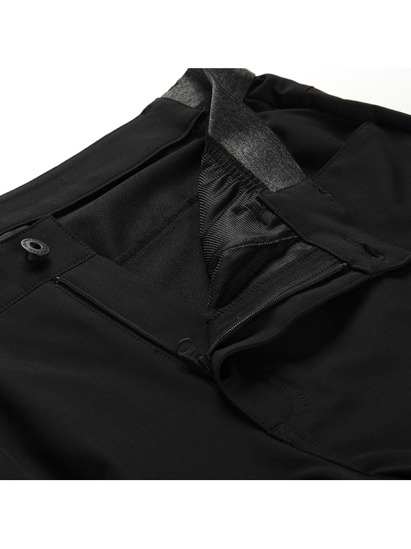 ALPINE PRO Férfi softshell capri nadrág ALPINE PRO WEDER 2 fekete