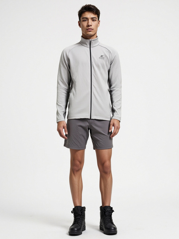 ALPINE PRO Férfi gyorsan száradó pulóver ALPINE PRO GOLL 2 világosszürke