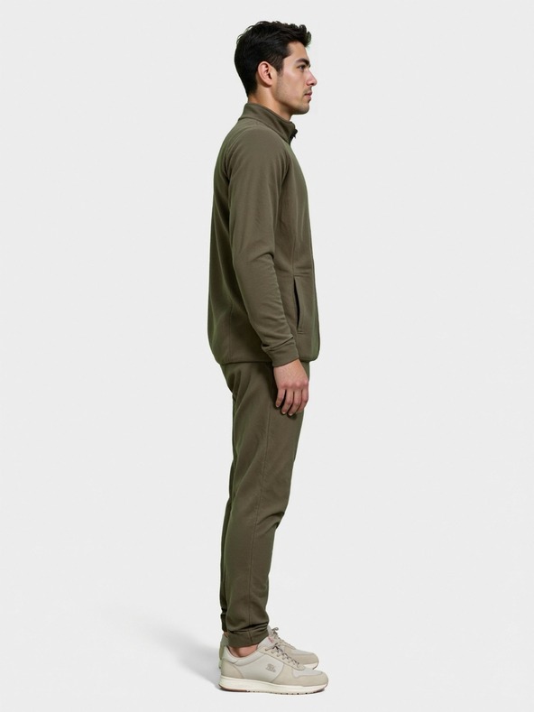 ALPINE PRO Férfi polár pulóver ALPINE PRO SIUS 2 kőszürke