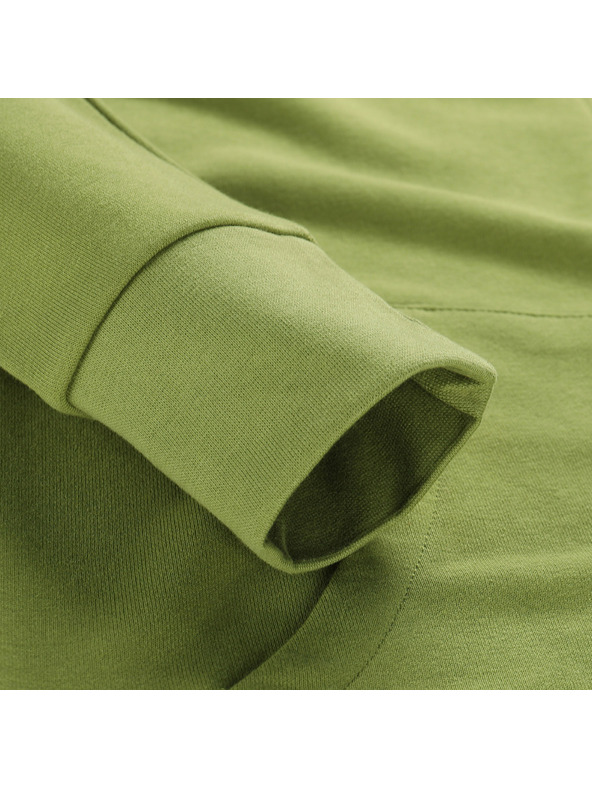 ALPINE PRO Férfi pamut kapucnis pulóver ALPINE PRO LOKK teknősbarna