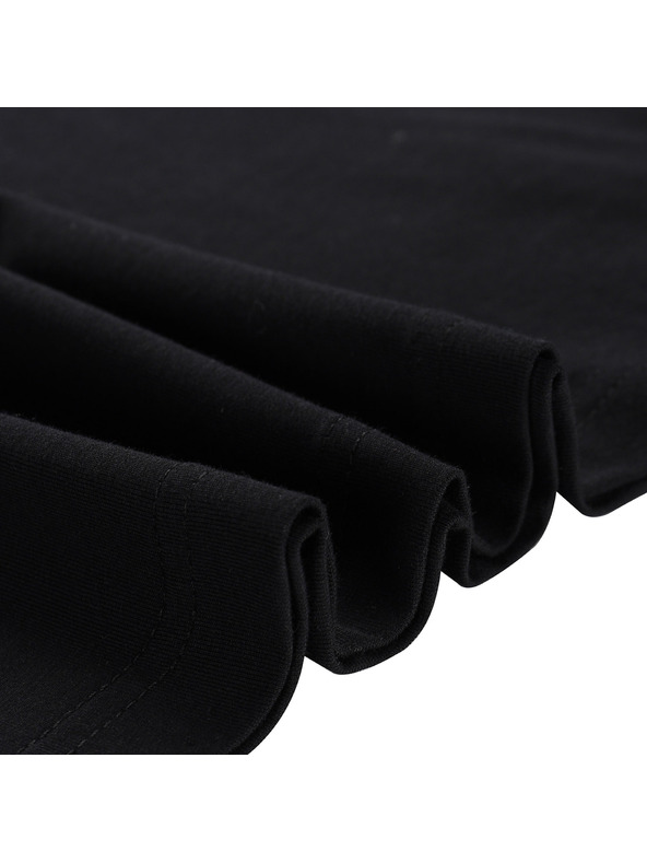 ALPINE PRO Férfi pamut póló ALPINE PRO SUMEK fekete verzió