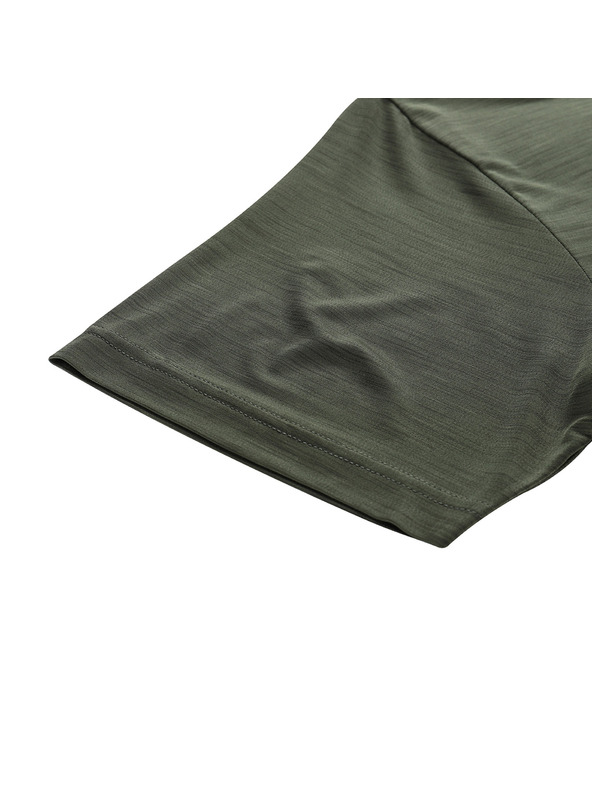 ALPINE PRO ALPINE PRO BASIK férfi gyorsan száradó cool dry póló katonazöld