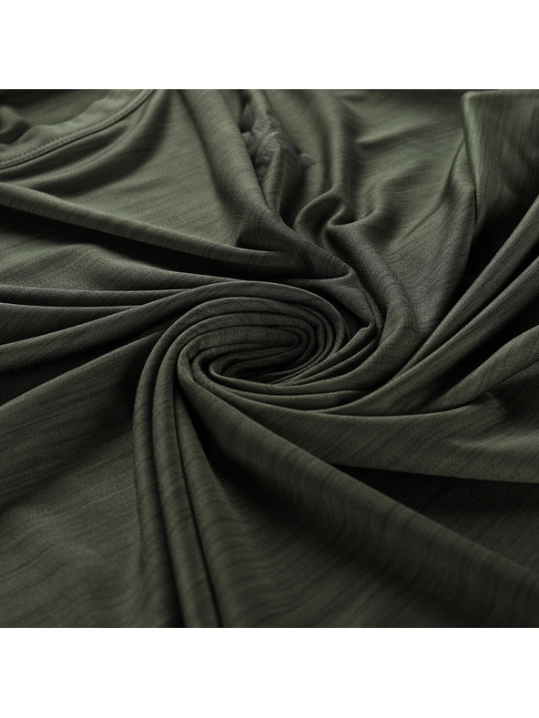 ALPINE PRO ALPINE PRO BASIK férfi gyorsan száradó cool dry póló katonazöld