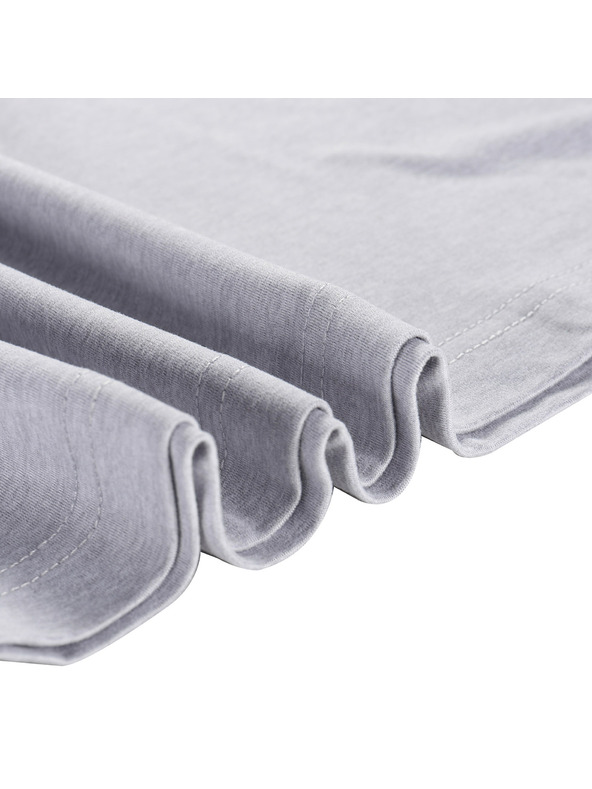 ALPINE PRO ALPINE PRO GORAF 2 férfi melírozott újrahasznosított anyagú póló high rise változat