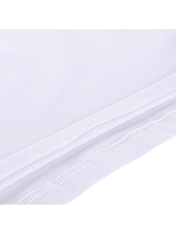 ALPINE PRO ALPINE PRO SUMEK férfi pamut póló fehér változat