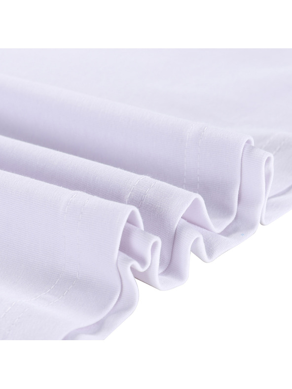 ALPINE PRO ALPINE PRO SUMEK férfi pamut póló fehér változat