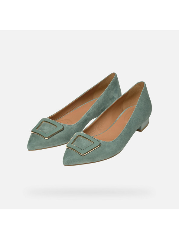 Geox Világoszöld Geox Charyssa női balerina cipő