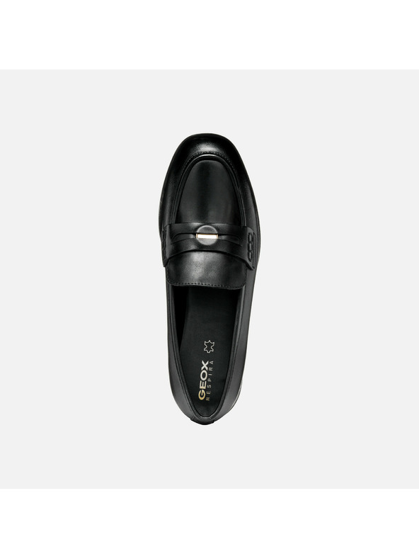 Geox Fekete Geox Cloridie női mokaszín