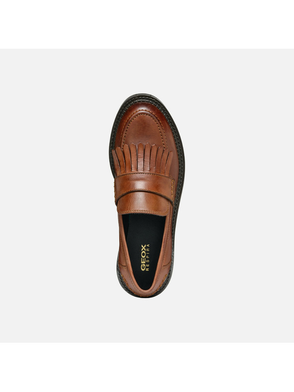 Geox Világosbarna Geox Serilda női mokaszín