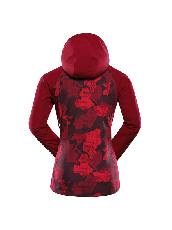 ALPINE PRO ALPINE PRO HOORA női softshell dzseki DWR kezeléssel anemone változat pa