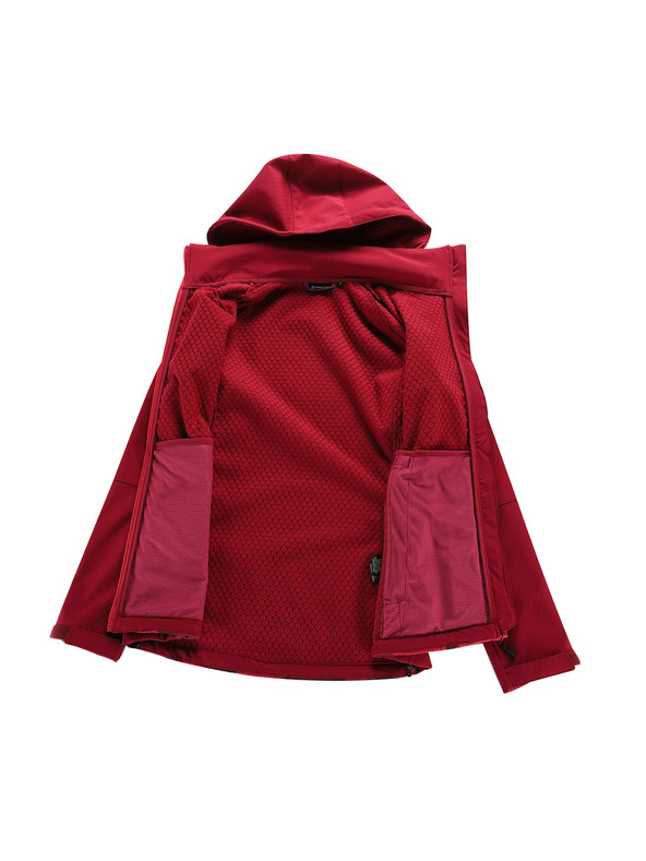 ALPINE PRO ALPINE PRO HOORA női softshell dzseki DWR kezeléssel anemone változat pa