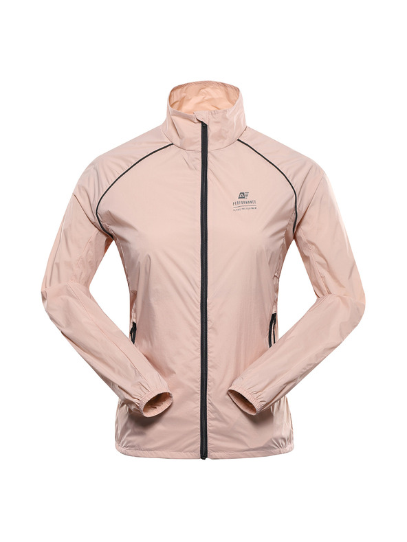 ALPINE PRO ALPINE PRO SPINA 2 női ultrakönnyű dzseki DWR kezeléssel barack