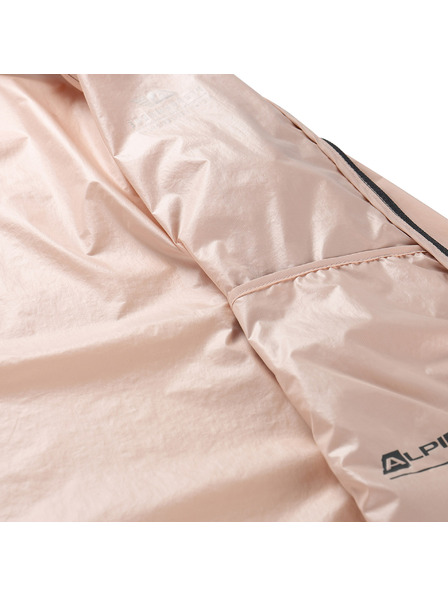 ALPINE PRO ALPINE PRO SPINA 2 női ultrakönnyű dzseki DWR kezeléssel barack