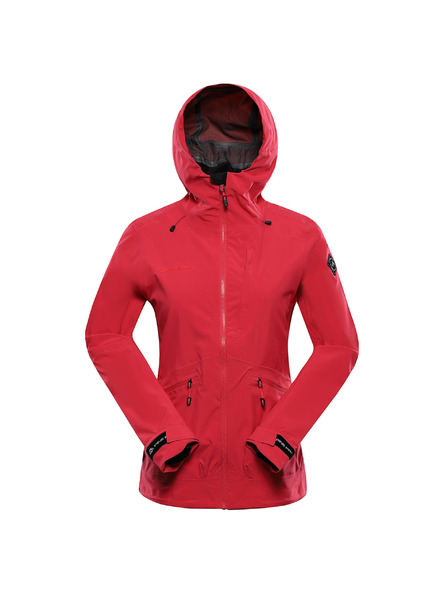 ALPINE PRO ALPINE PRO ZARRA női vízálló dzseki PTX membránnal málna