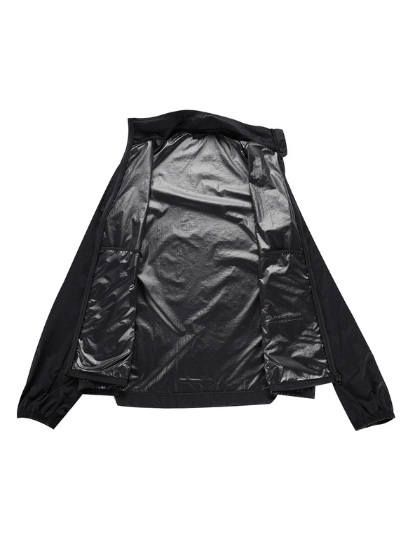 ALPINE PRO ALPINE PRO SPINA 2 női ultrakönnyű dzseki DWR kezeléssel fekete