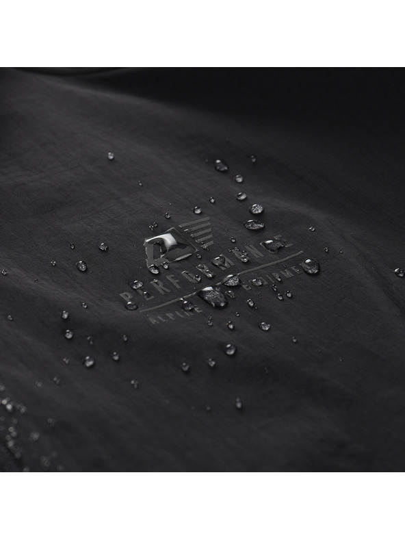 ALPINE PRO ALPINE PRO SPINA 2 női ultrakönnyű dzseki DWR kezeléssel fekete